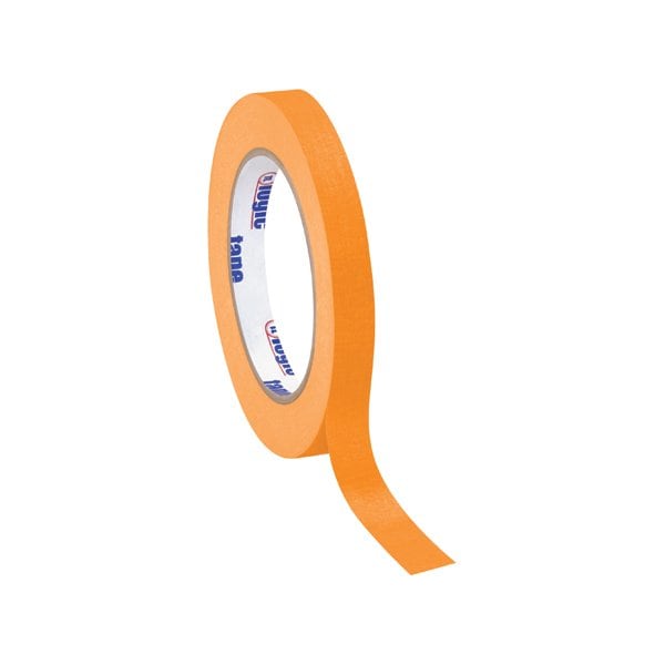 Tape Logic 1/2'' x 60 yds. Orange Tape Logic Masking Tape, 12PK T93300312PKD - main